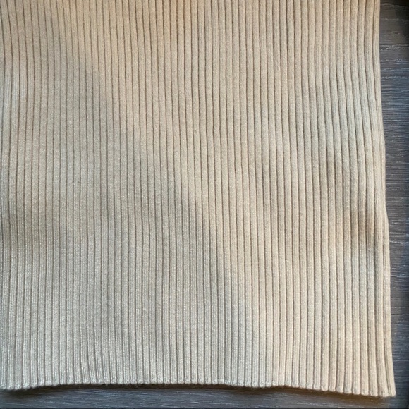 Zara Fitted Knit Top - Ecru - Picture 16 of 16